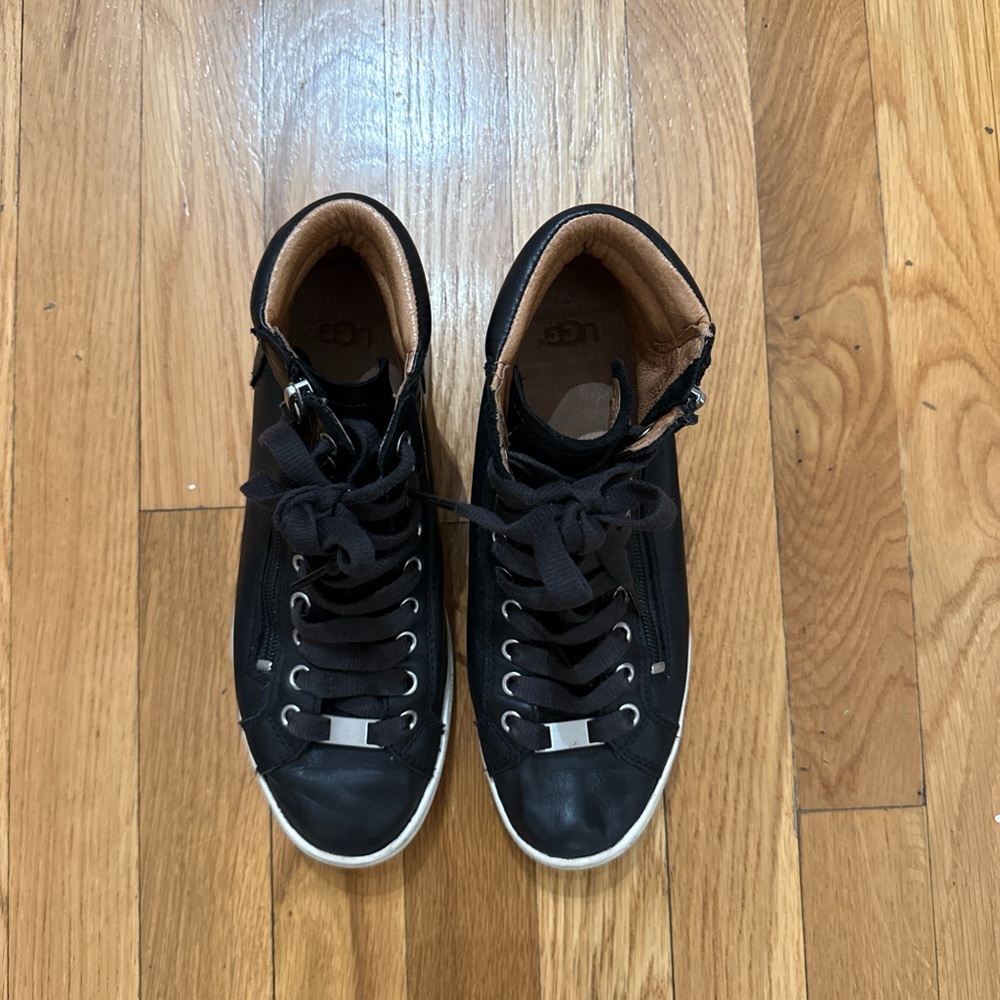 Women’s Ugg Black High-Top Sneakers